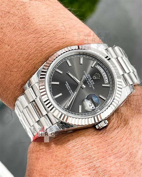 rolex day date 40 4500|Rolex Day-Date 40mm price.